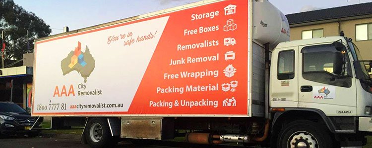 AAA City Removalist Truck